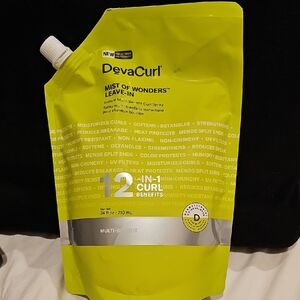 New Deva Curl Mist of Wonders Leave-in Instant Multi-Benefit Curl Spray Refill